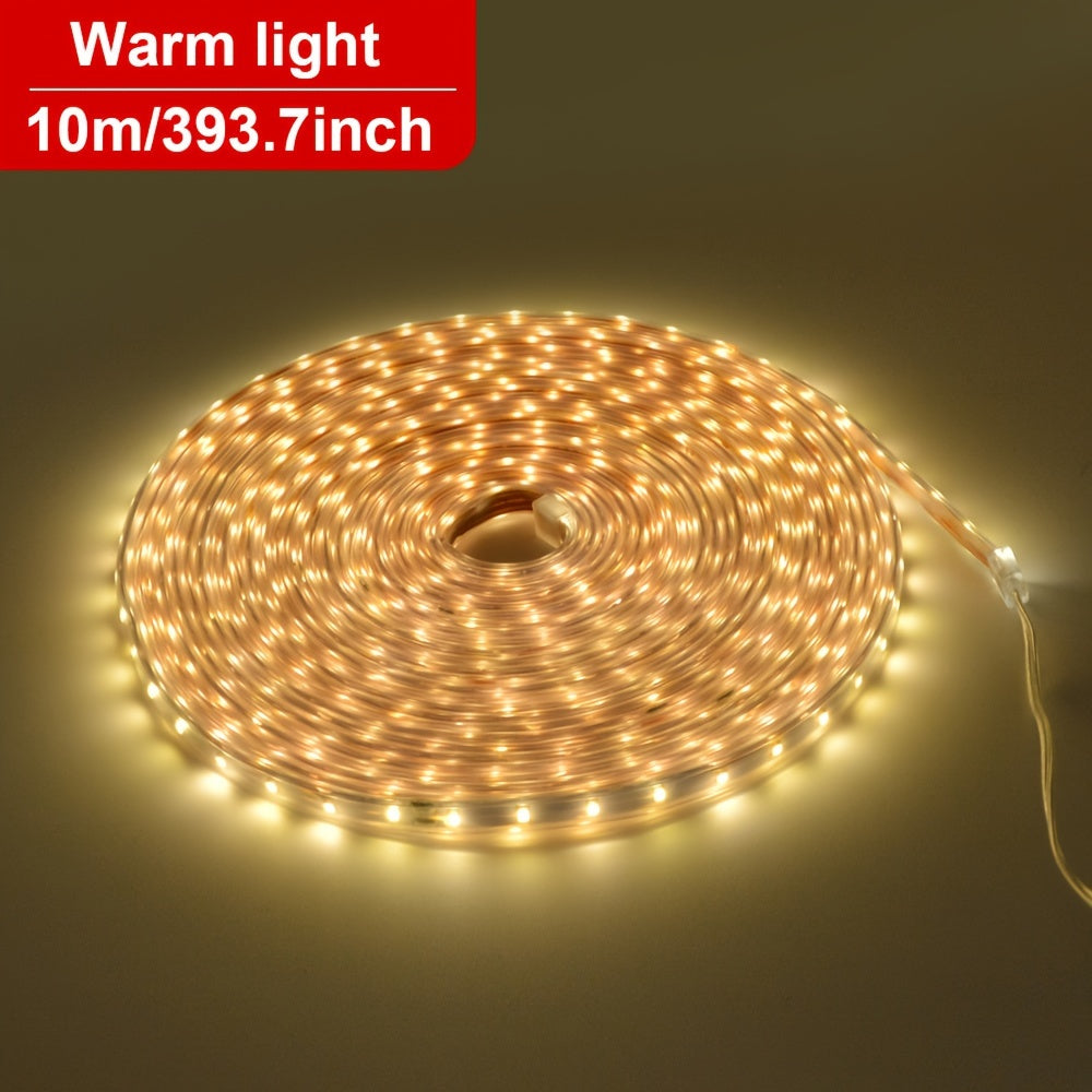 Norvo | Solvara Fleksibel Solenergi LED Lysrør med Fjernkontroll | Kreativ Utendørs Belysning | Energisparende og Værbestandig