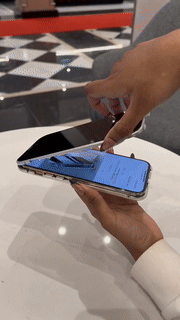 Norvo | Dobbeltsidig magnetisk glass anti-titt mobildeksel