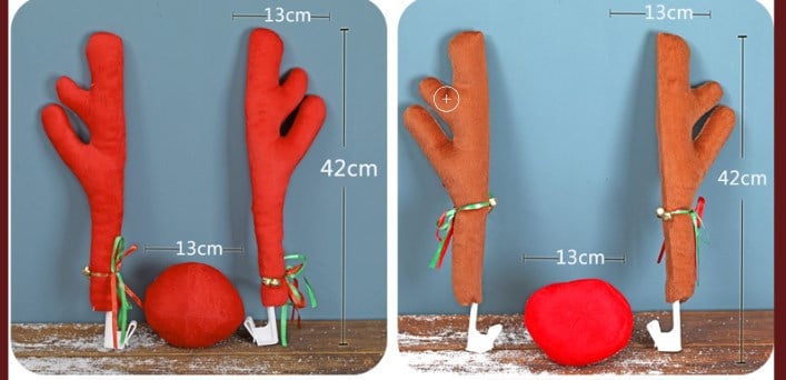 Norvo | Morsom julebilhorn dekorasjon