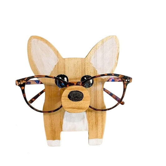 Norvo | 🦉Brillestativ i tre med dyr👓