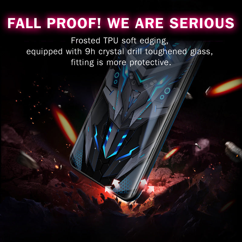 Norvo | Kule Mecha Apple Smart Flash Telefondeksel