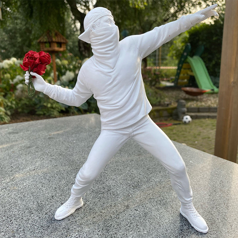 Norvo | Banksy Flower Rioter Ornament