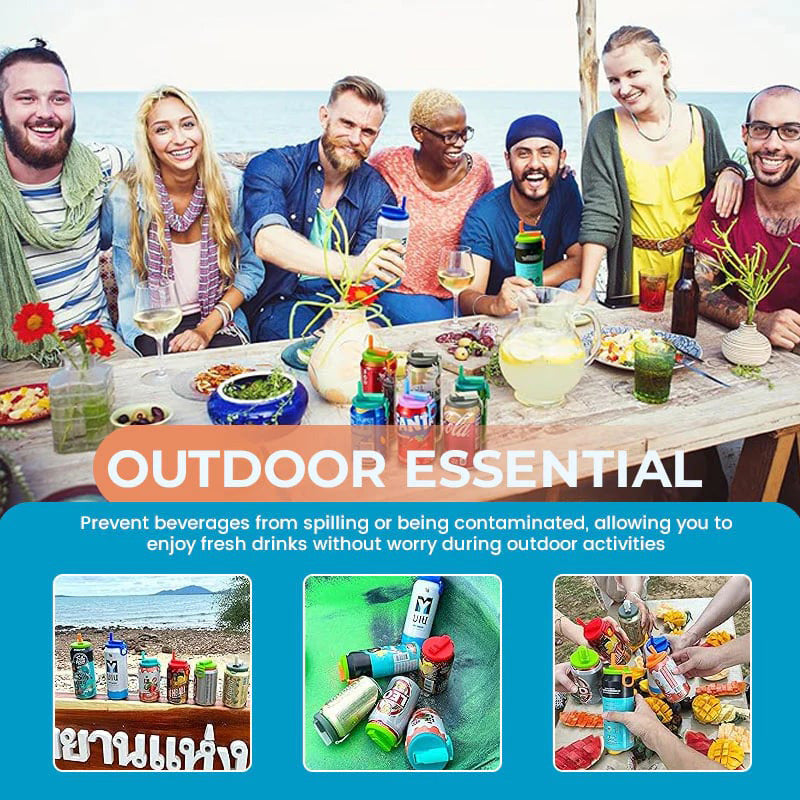 Norvo | Straw Soda Can Lokket