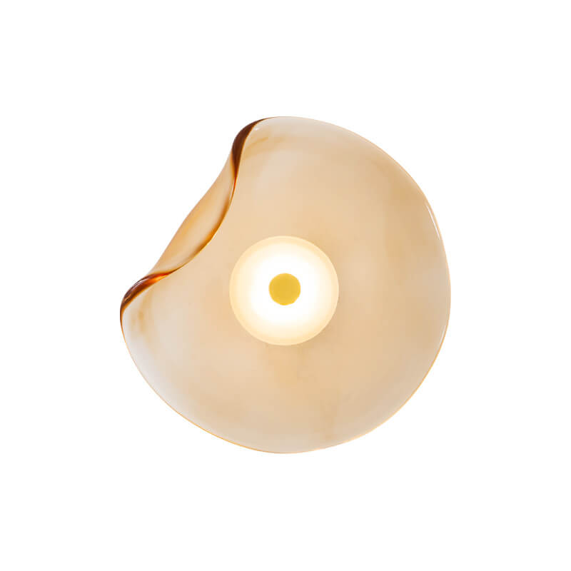 Norvo | Nordisk Moderne Minimalistisk Glass Rund Form LED Vegglamper