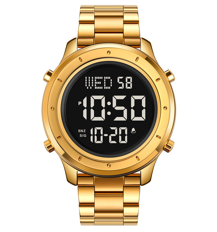 Norvo | Enkel herre elektronisk klokke fritid sport multifunksjon