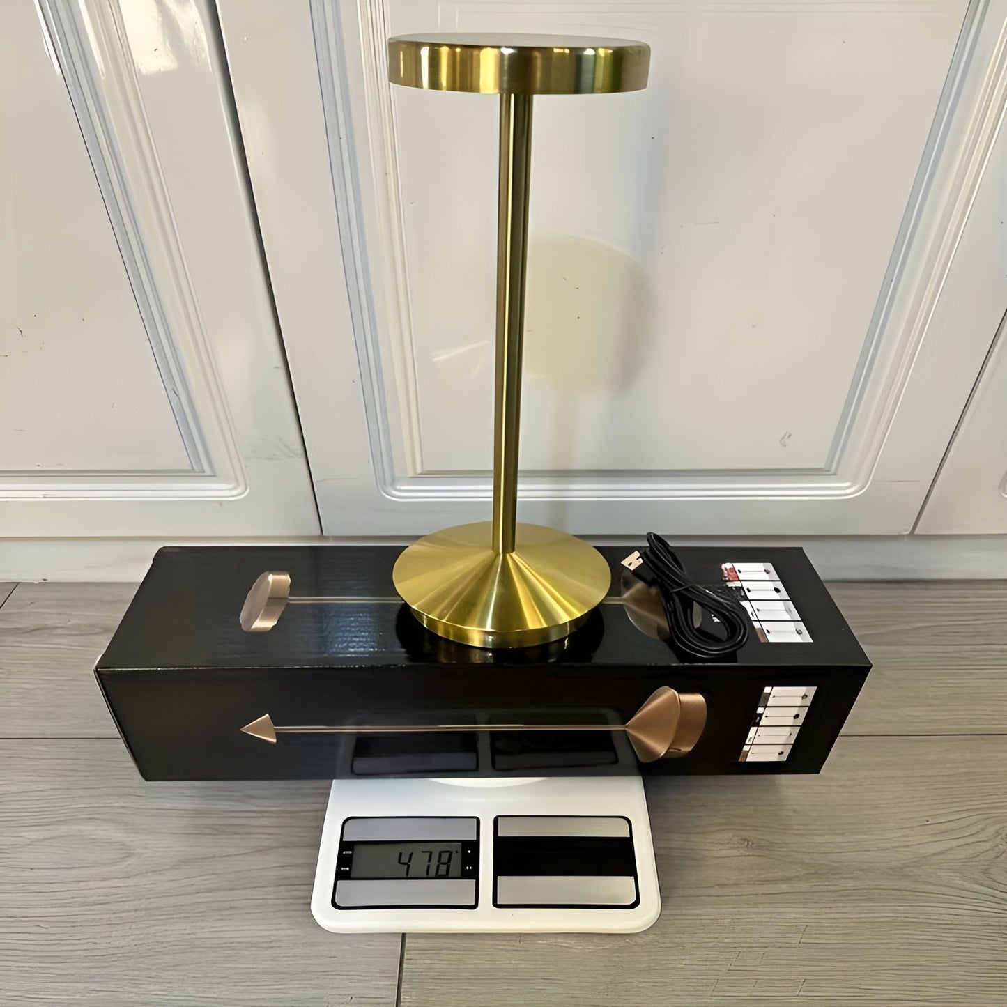 Norvo | Elegant Tarion Lampe – Trådløs LED med Berøringskontroll