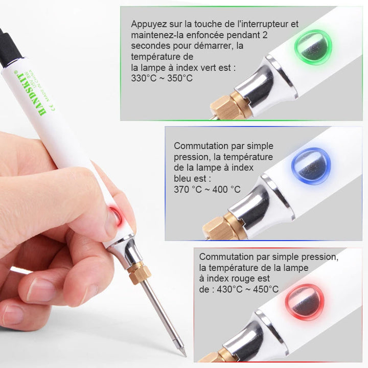 Portable Electric Loddestasjon Set Usb | Norvo