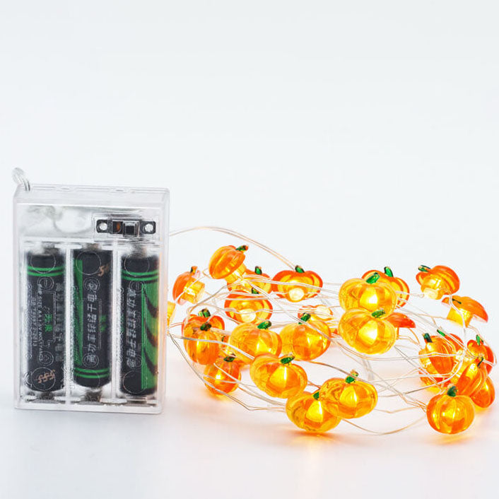 Norvo | Moderne Thanksgiving Lønn Eikenøtt Gresskar Dekorasjon 30 LED Lyslenker