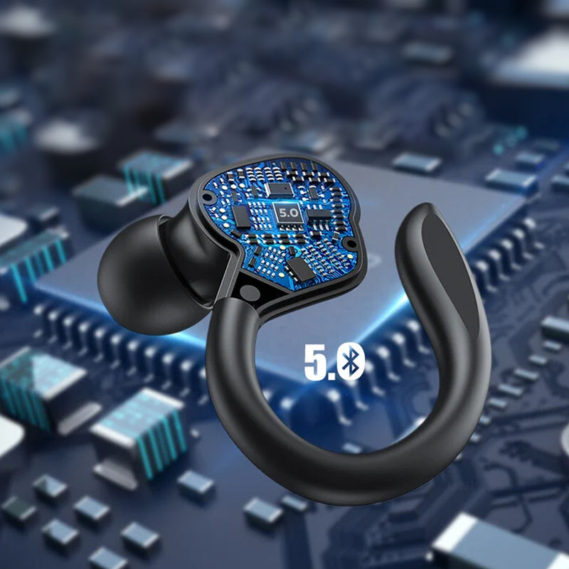 Norvo | Berøringskontroll LED Strømdisplay Sport Hodetelefoner