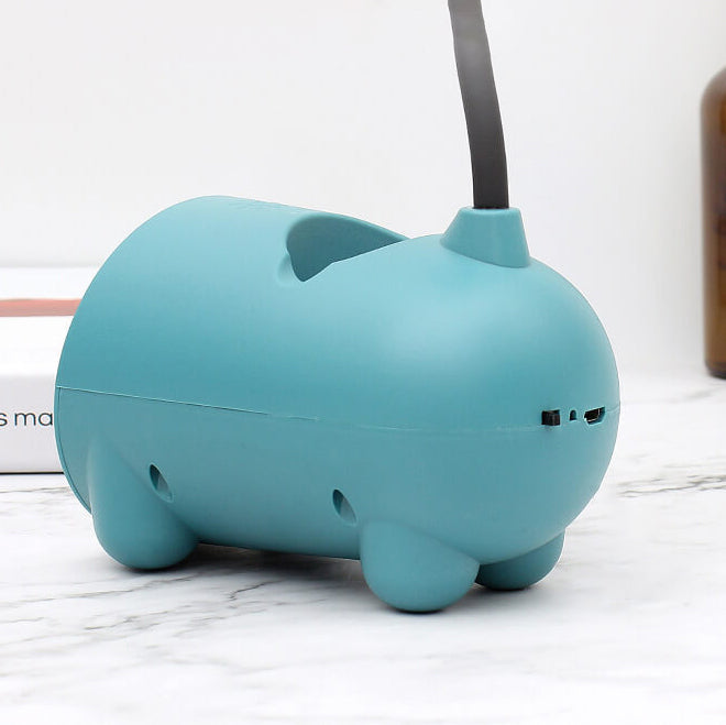 Norvo | Tegneserie Kreativ Kanin LED Berørings USB Pennholdere Skrivbord Lampe
