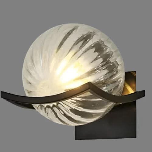 Norvo | Moderne LED Vegglampe med Glasspanel