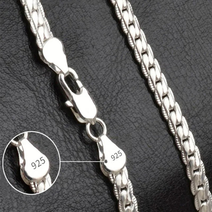 SilverGlow Halskjede – Luxe 925 Sølv Halskjede for Kvinner Norvo