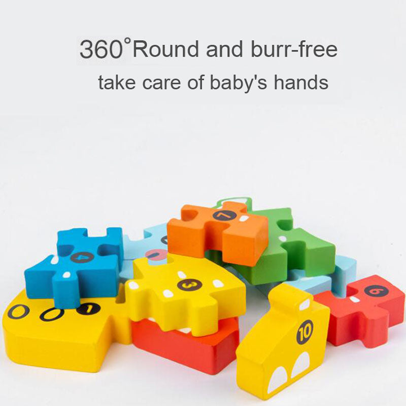 Norvo | Barn Læring 3D Trepuslespill