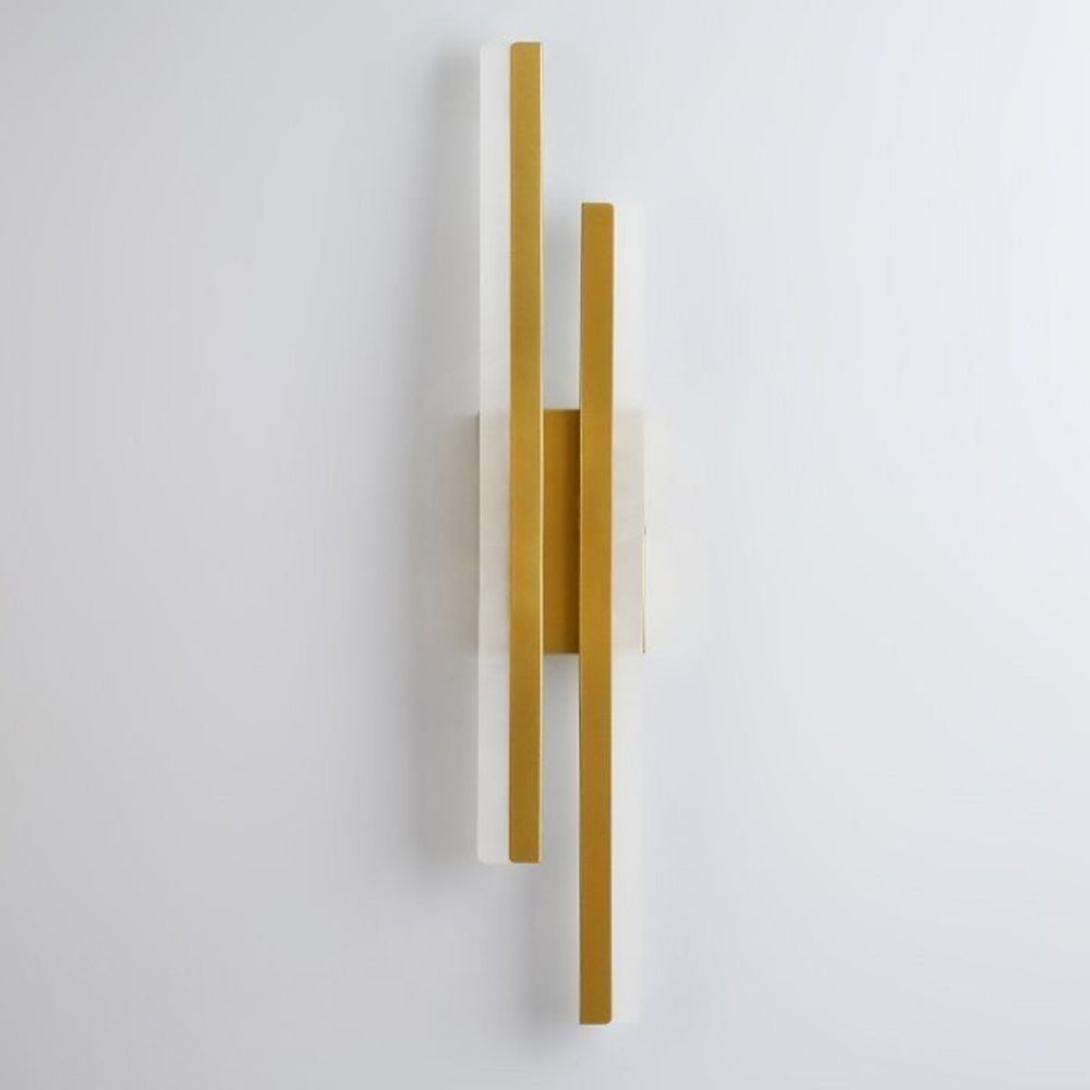 Norvo | LED Vegglampe Akryl Metall Vegglampe Belysningsarmatur