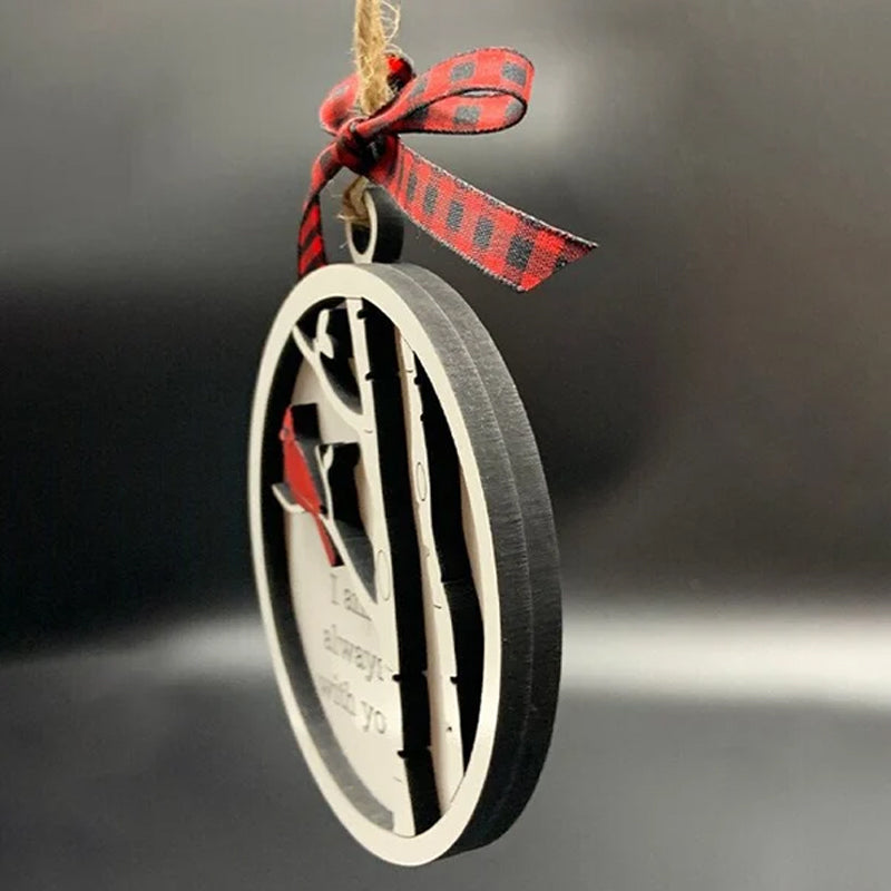 Norvo | Håndlaget minnespynt med kardinaler