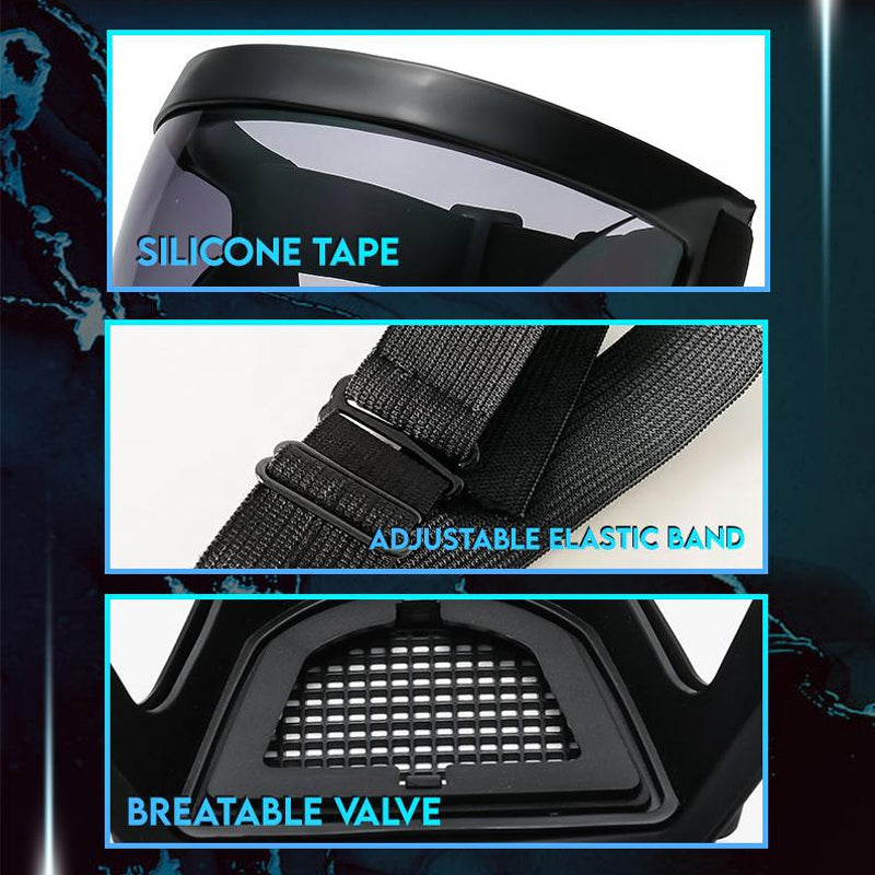 Norvo | Fullface maske for industrielt bruk ved sprøyting av plantevernmidler