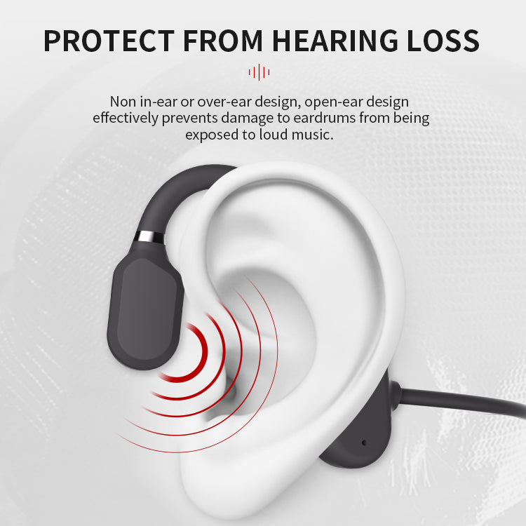 Norvo | Vanntett Bone Conduction Hodetelefon Stereo Bluetooth