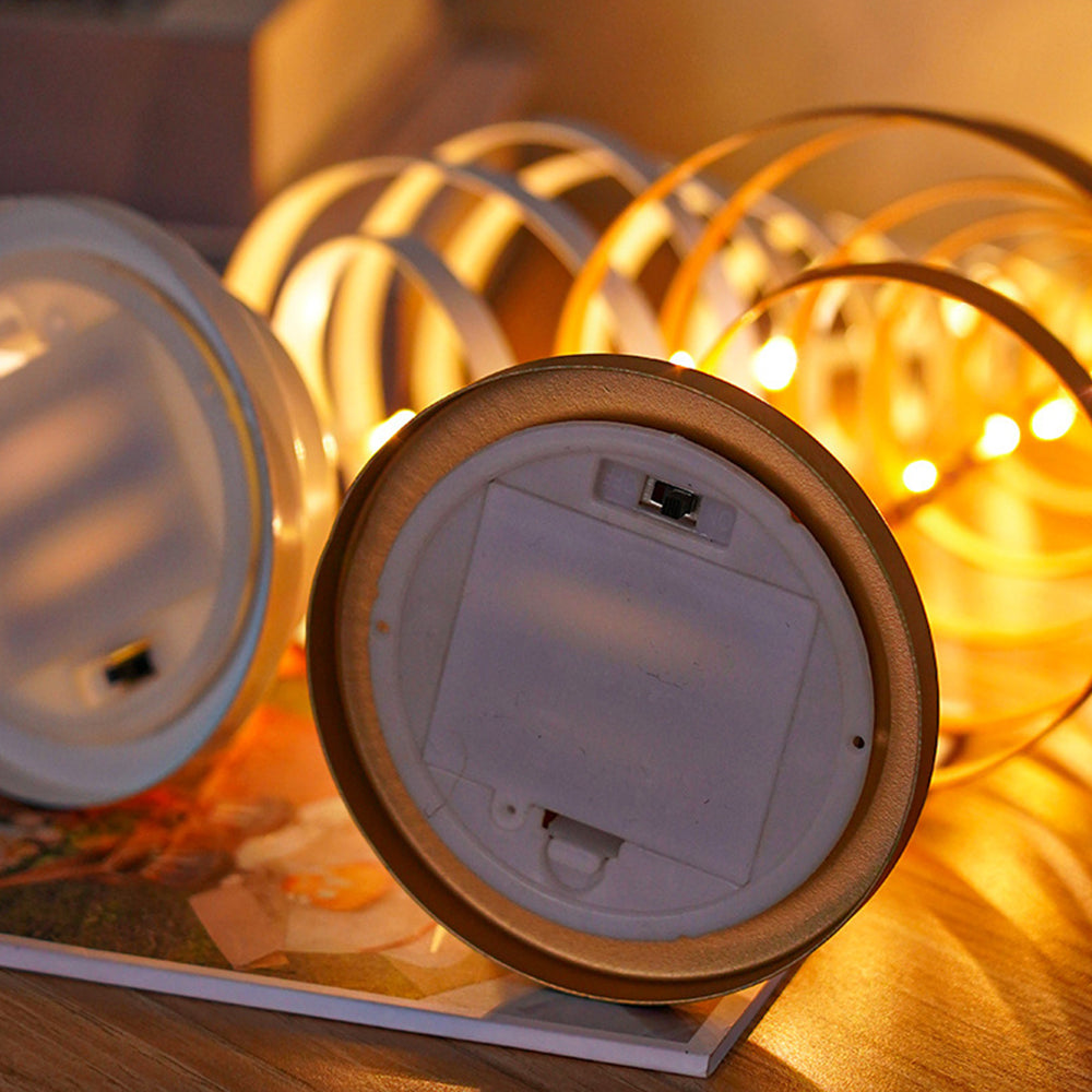 Norvo | Bordlampe med LED-lamper og metalltre