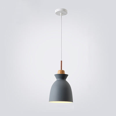 Norvo | AuroraLite Nordic Pendant Lamp | Metal Design | 1-Light | Modern Color Options