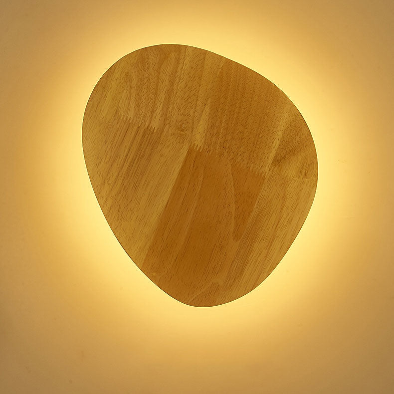 Norvo | Moderne Minimalistisk Rund Uregelmessig Oval Tre LED Vegglampe for Stue