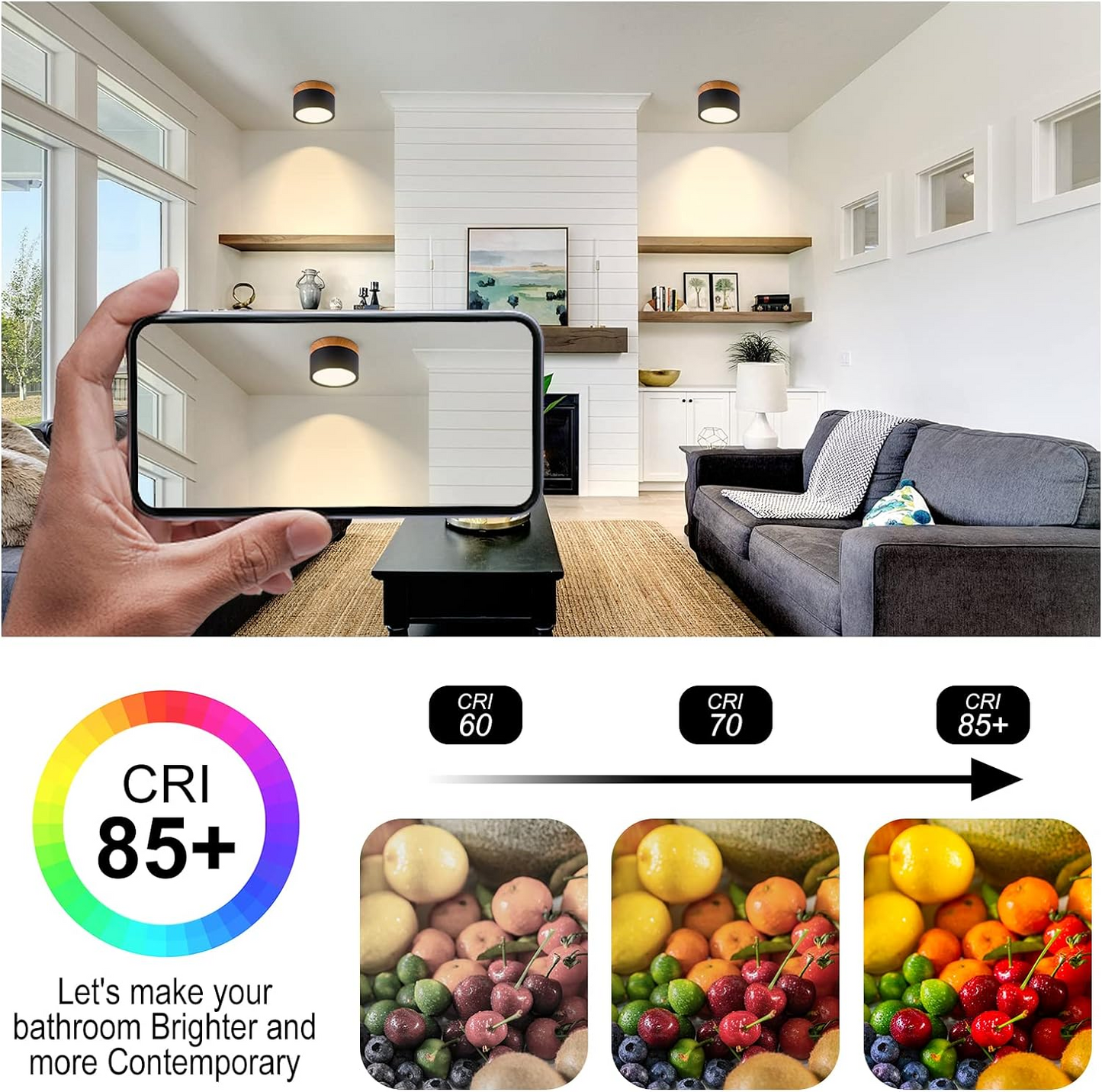 Norvo | LED Taklampe Moderne Flush Mount Sylinder