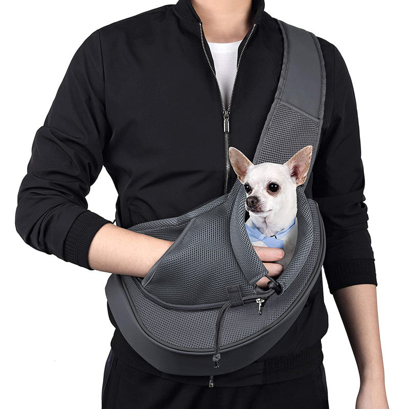 Norvo | Pet Dog Carrier Sling Bag med justerbar stropp og telefonlomme, for hunder og katter
