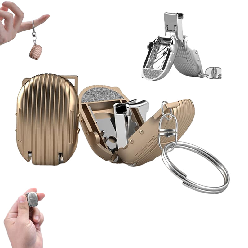 Norvo | Bærbar Mini Sammenleggbar Negleklipper