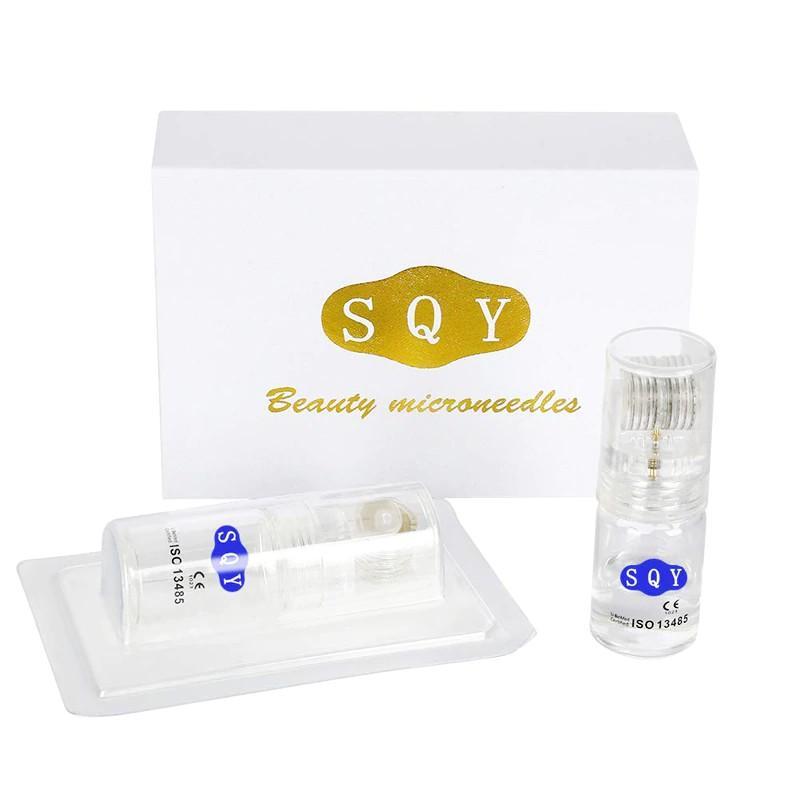 Norvo | Automatisk Mikroneedle Derma Roller Derma-roller -0.25mm Titanium Mikronål Hudpleiesystem