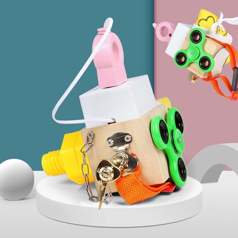 Norvo | Barne Sensorisk Aktivitetstavle Reisetøy