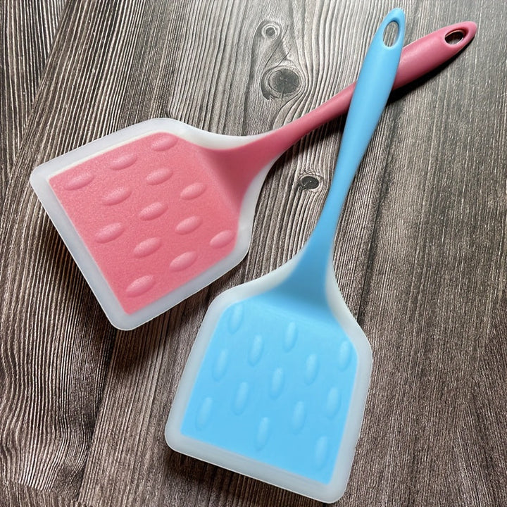 Norvo | Ekstra Stort Silikon Spatel Sett – Non-stick, Varmebestandig & Ergonomisk for Enkel Løsning av Mat, Perfekt for Matlaging & Baking