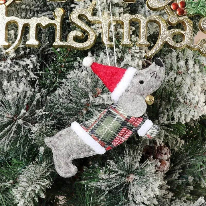 Norvo | Juledekorasjoner Klednings Pølsehund Liten Anheng