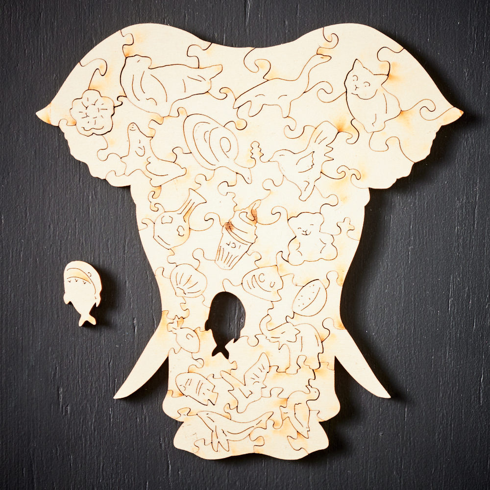 CreativeWood Puslespill – Unike Dyr og Figurer Norvo