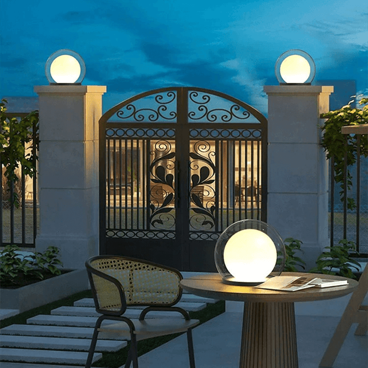 Norvo | Moderne Post Hage Lampe