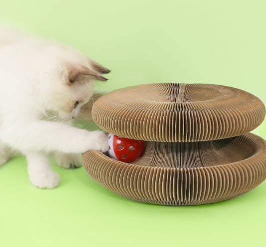 Norvo | Magisk Katteklorebrett (med ball)