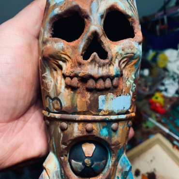Norvo | The Skull Bomb - Lite Kjernekraft Hodeplagg Dekor