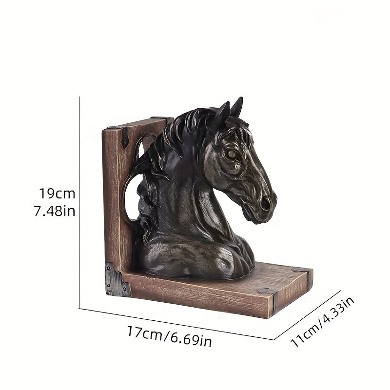 HorseHead - Stilig Bokstøtte i Dyreform Norvo