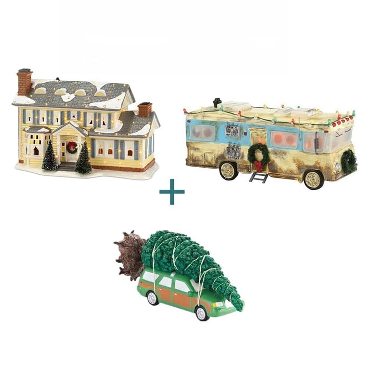 Norvo | Griswold Hjem Julelandsby i Keramikk – Med Lyd, LED & Musikkreaksjon