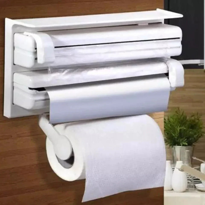 3 I 1 Kjøkken Trefoldig Papirdispenser & Holder Norvo