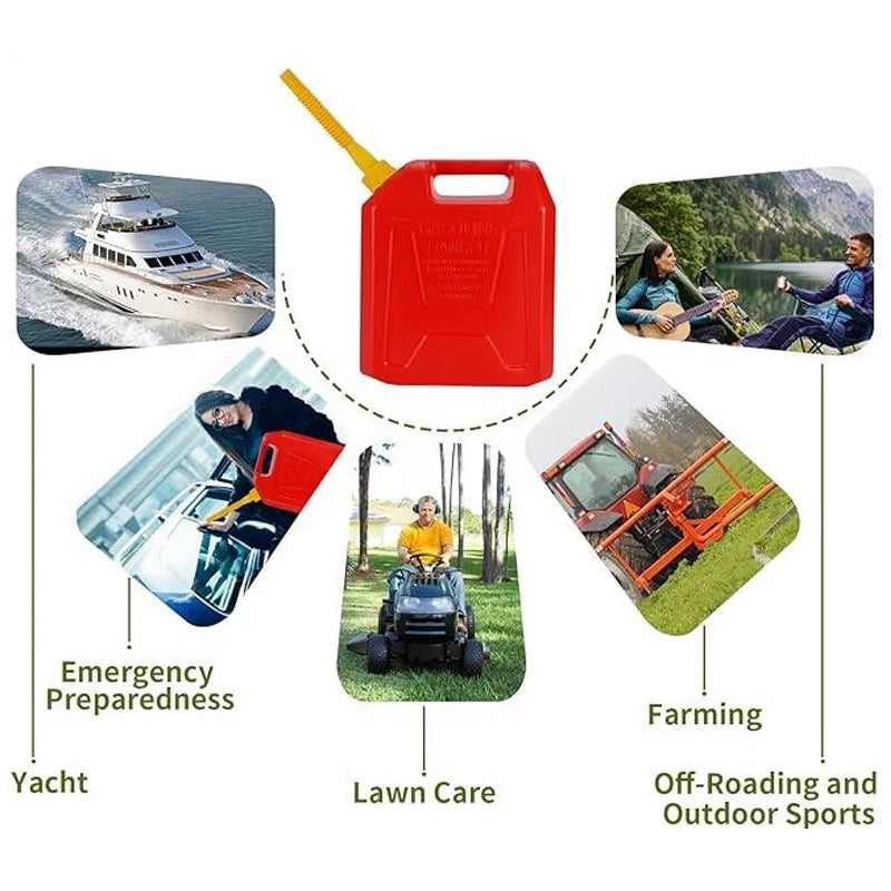 Norvo | Oppgradert erstatningsbrennstoffkanne tut med fleksibelt hode