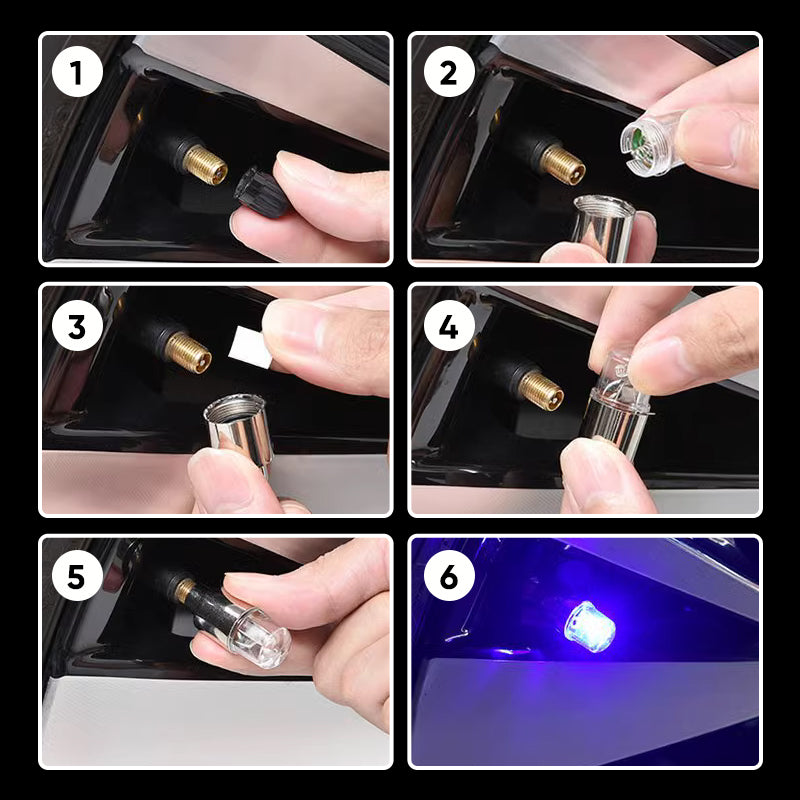 Norvo | Dekkventil LED-lokk