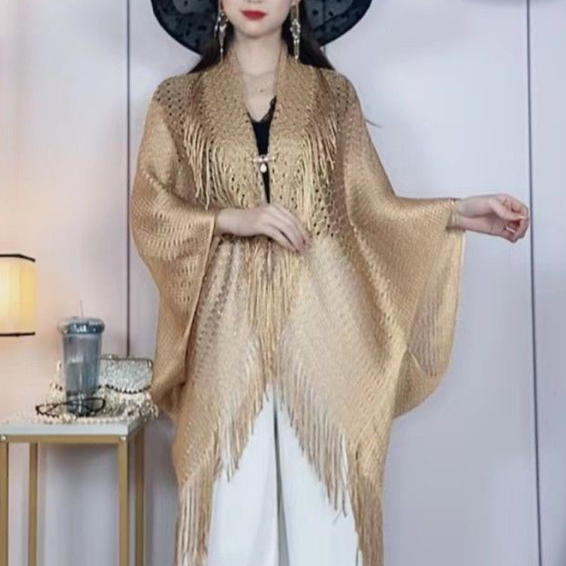 Norvo | Frynse Skjerf med Solbeskyttelse