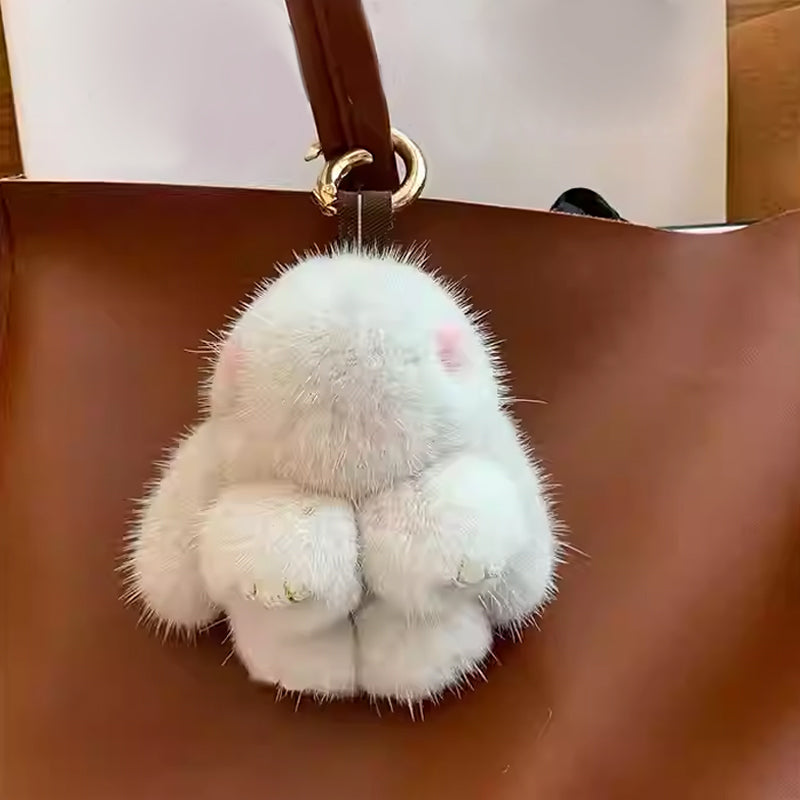 Norvo | Håndlaget Myk Kanin PomPom Charms (Boksutgave)