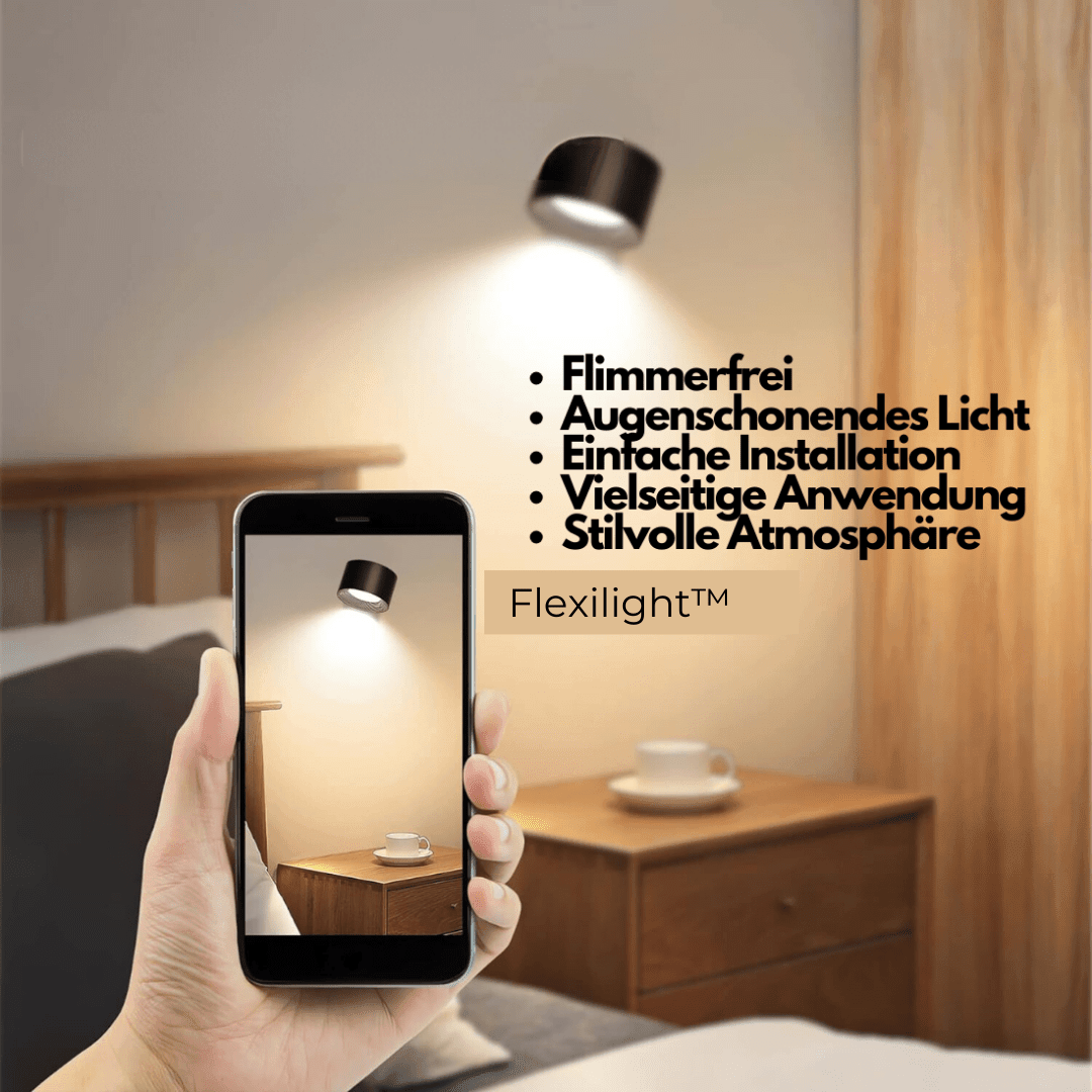 Norvo | 360° trådløs oppladbar vegglampe | Allsidig LED-belysningsløsning