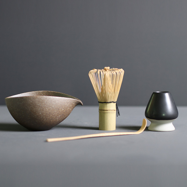 Norvo Set | Tradisjonell matcha visp og bolle | Perfekt forberedelse | Høykvalitets tilbehør