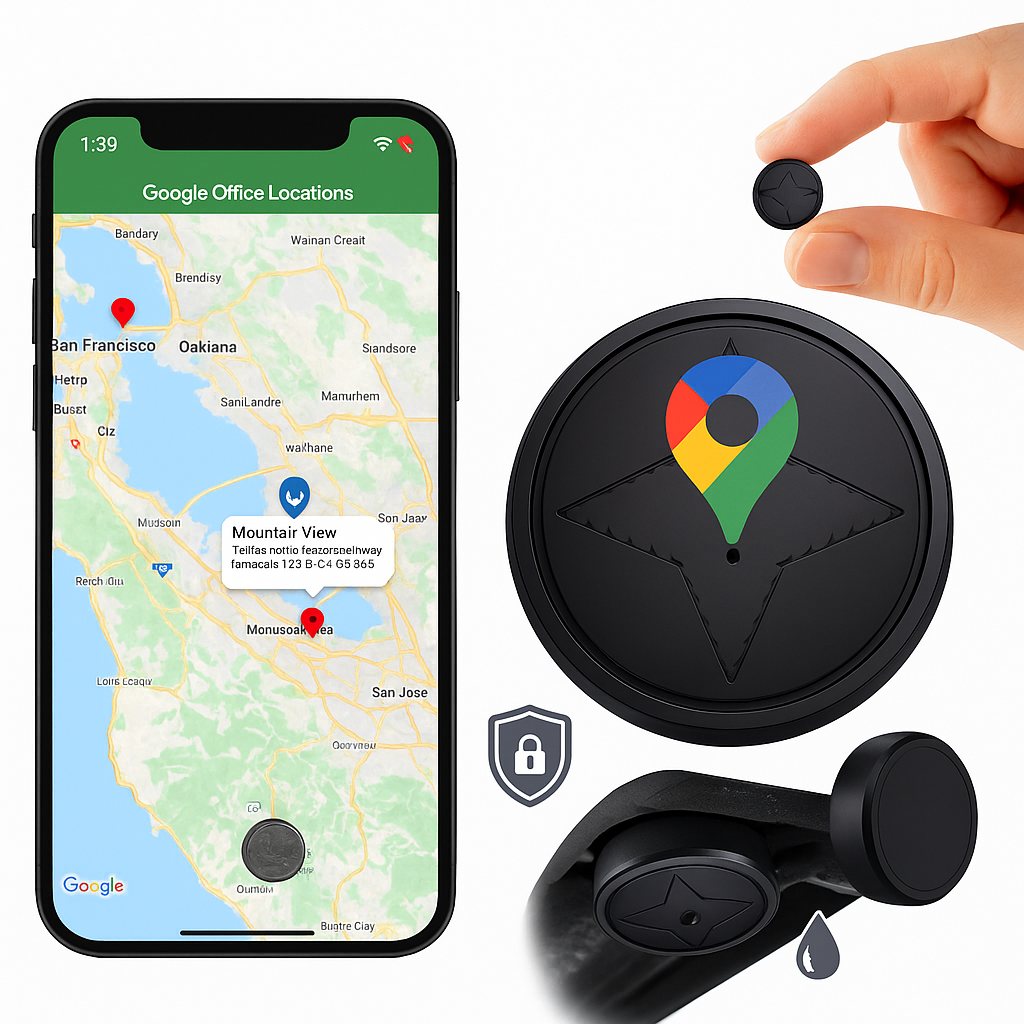 Norvo | Bil GPS Tracker Magnetisk Sanntidsenhet