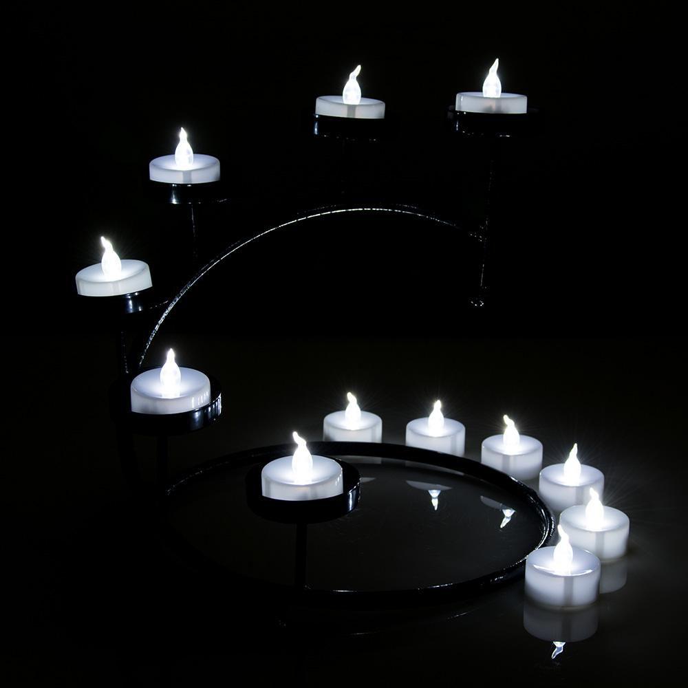Norvo | 100-biter: Hvit LED lys Tealight