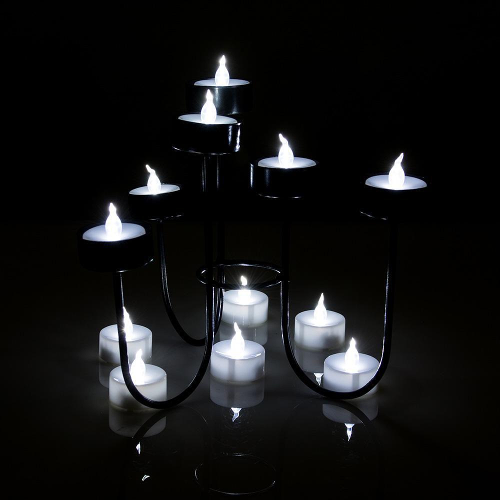 Norvo | 100-biter: Hvit LED lys Tealight