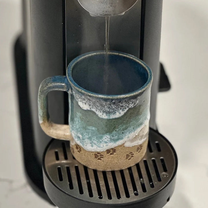 Paw 3D Utskrevet Keramisk Kystlinje Kaffe Mugge | Norvo