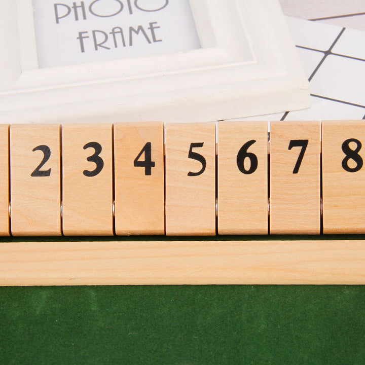 Norvo | "Shut The Box" spill – Morsom bordmatte spill for voksne og barn