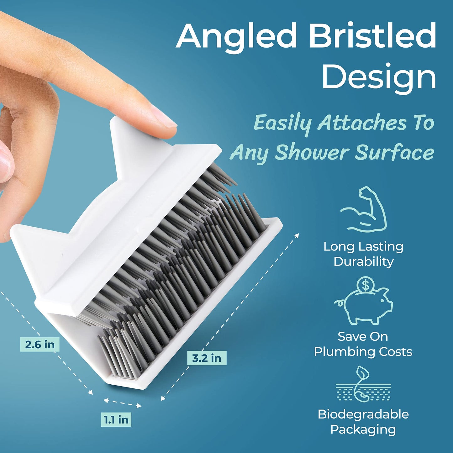 Norvo | Hårsamler dusjvegg